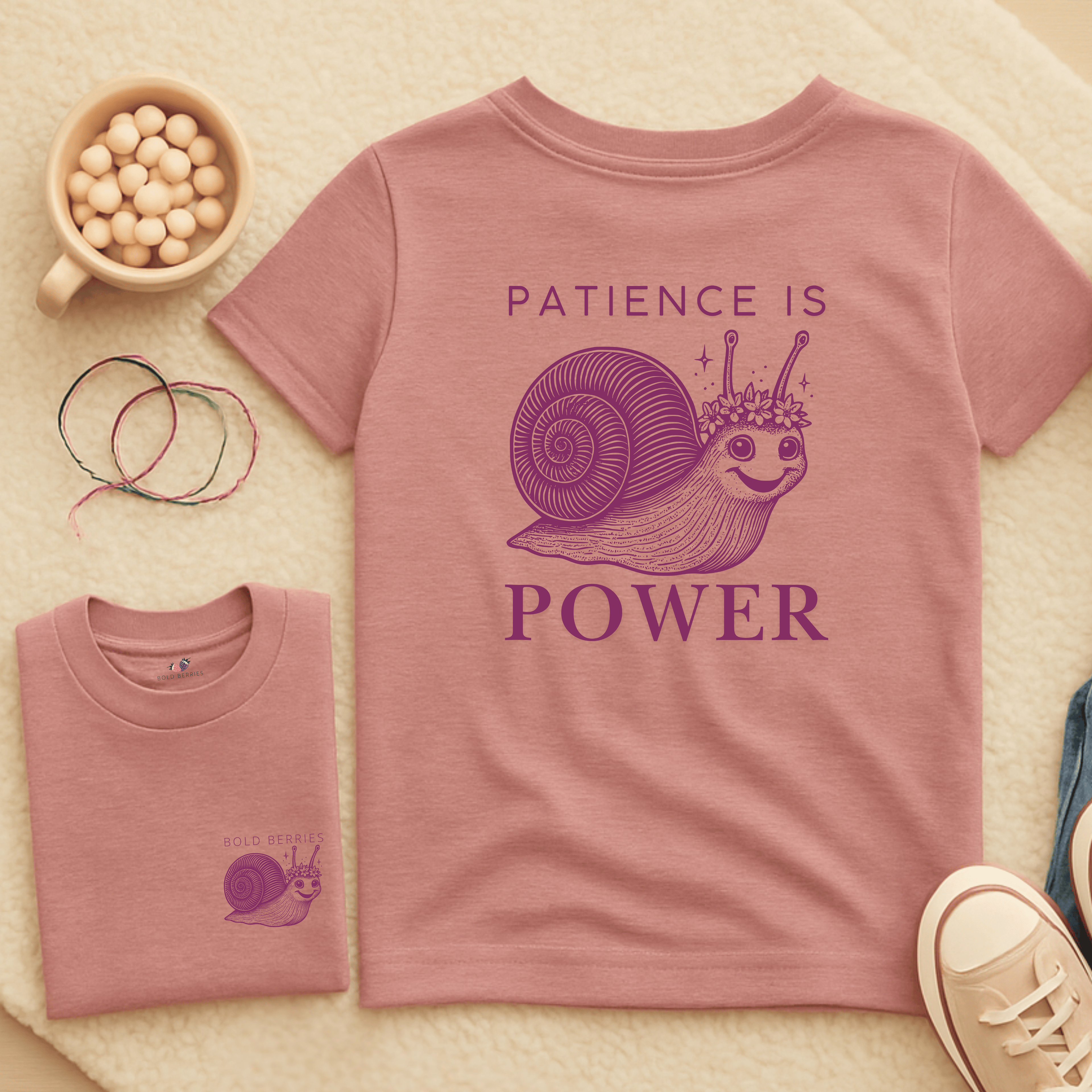 Patience is Power - Kids T-shirt