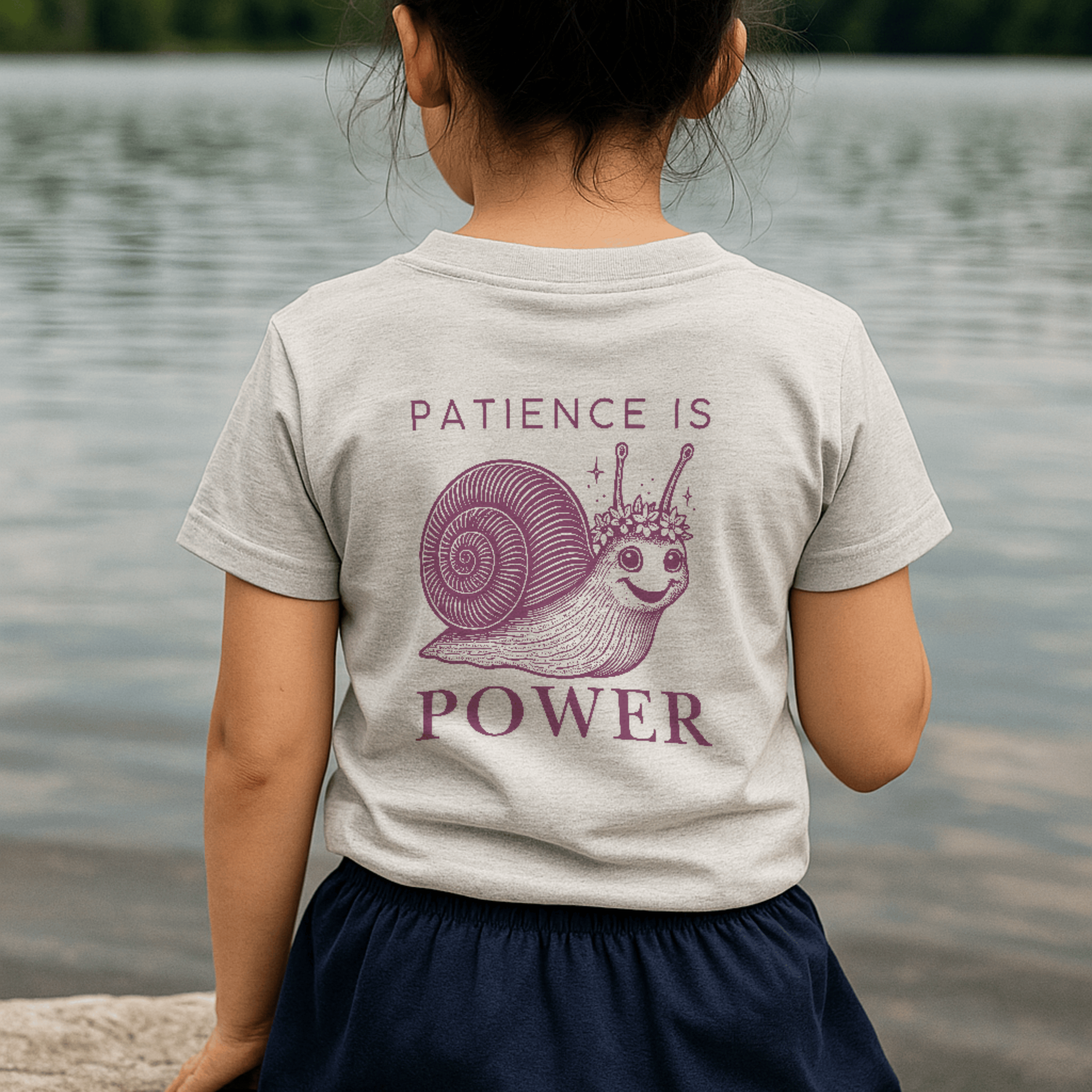 Patience is Power - Kids T-shirt