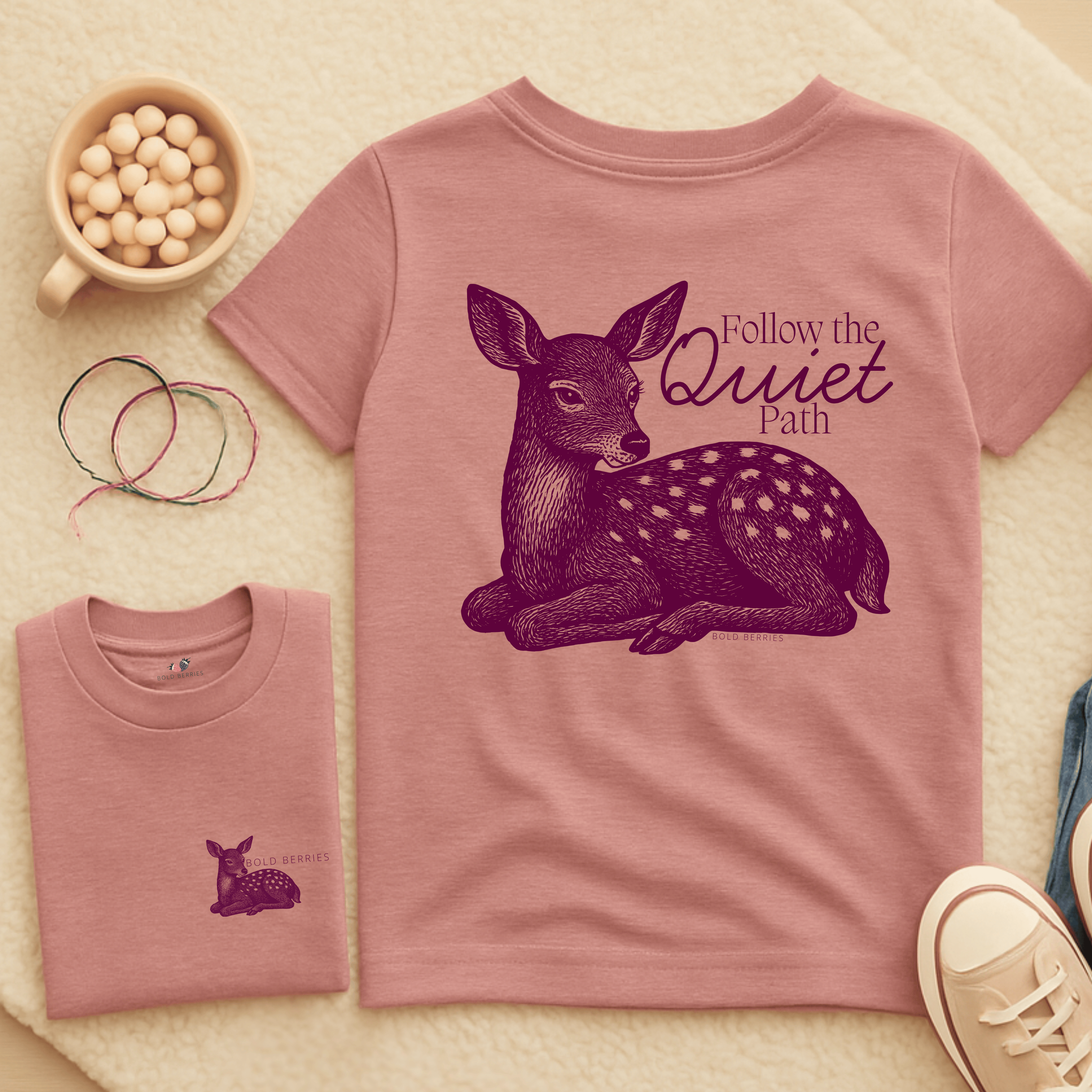 Follow the Quiet Path - Kids T-shirt