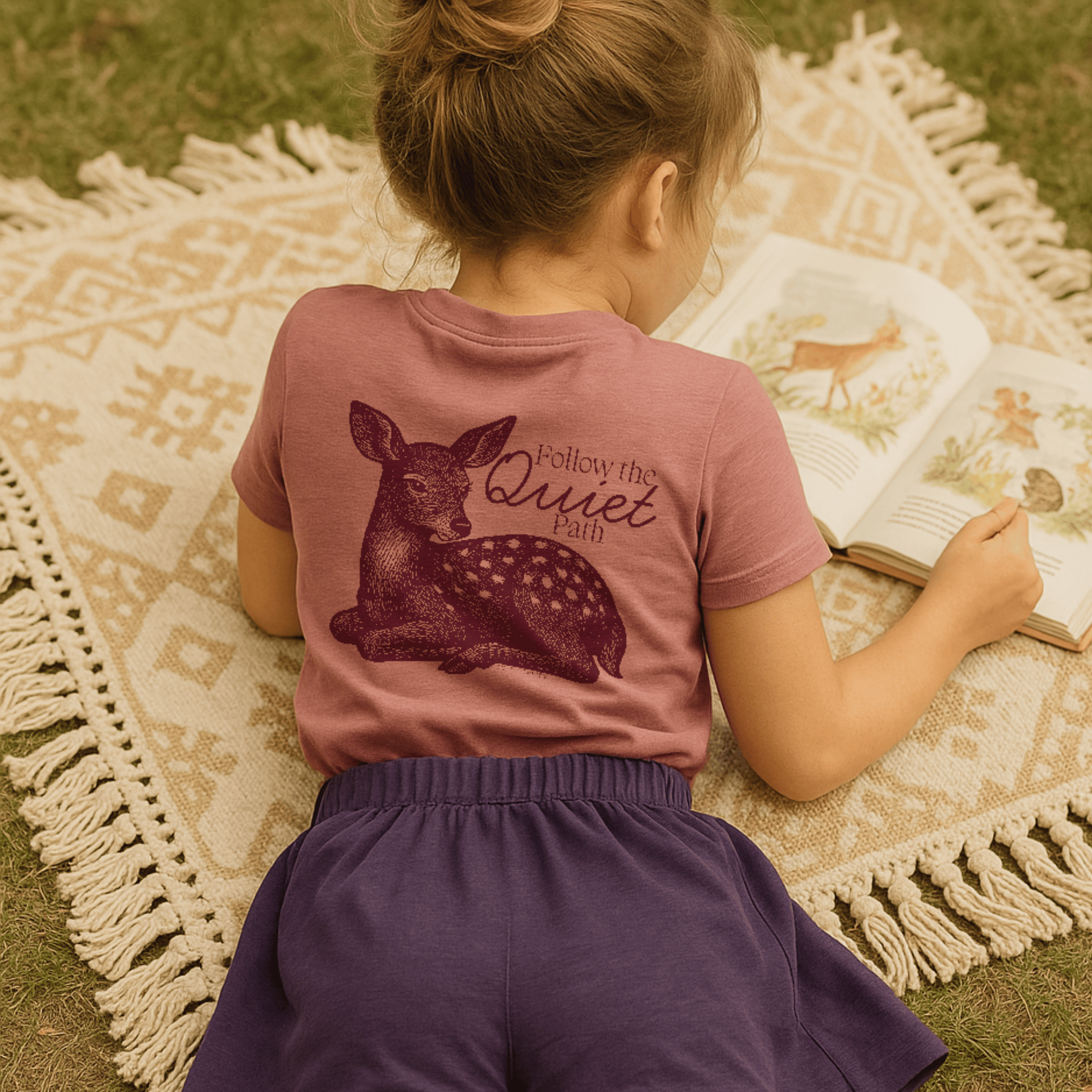 Follow the Quiet Path - Kids T-shirt