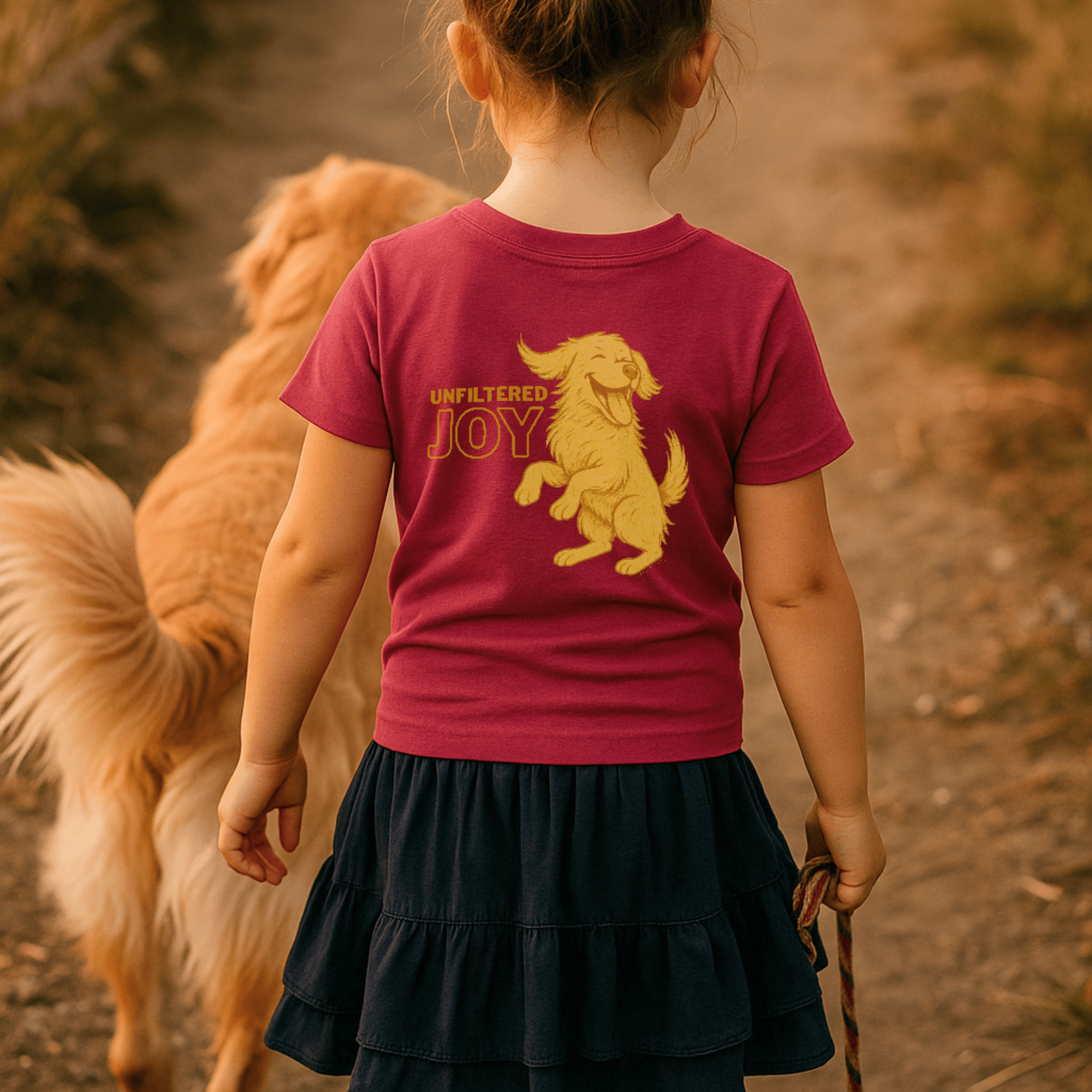 Unfiltered Joy - Kids T-shirt