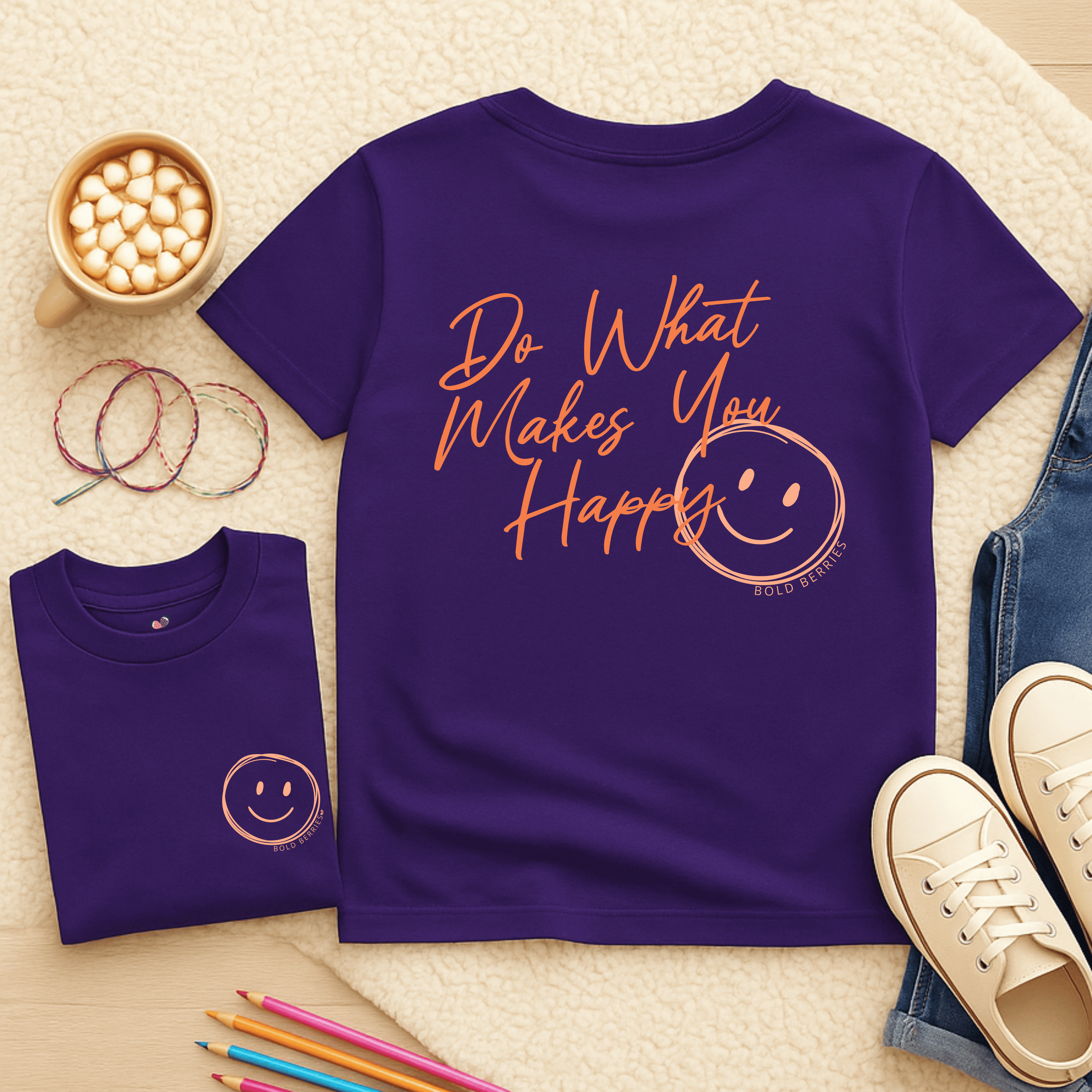 Do What Makes You Happy - Kids T-shirt