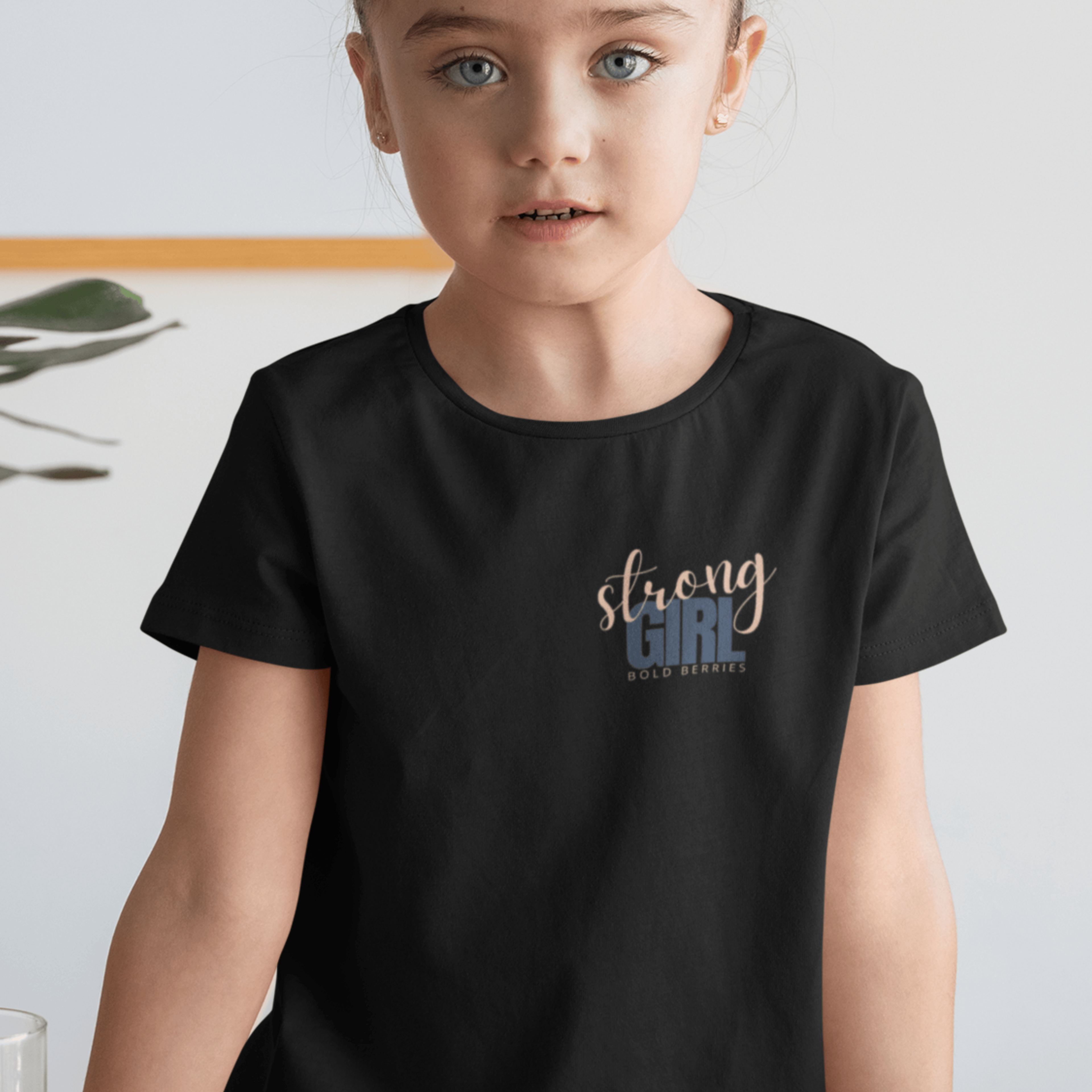 Be Strong Like a Girl - Kids T-shirt