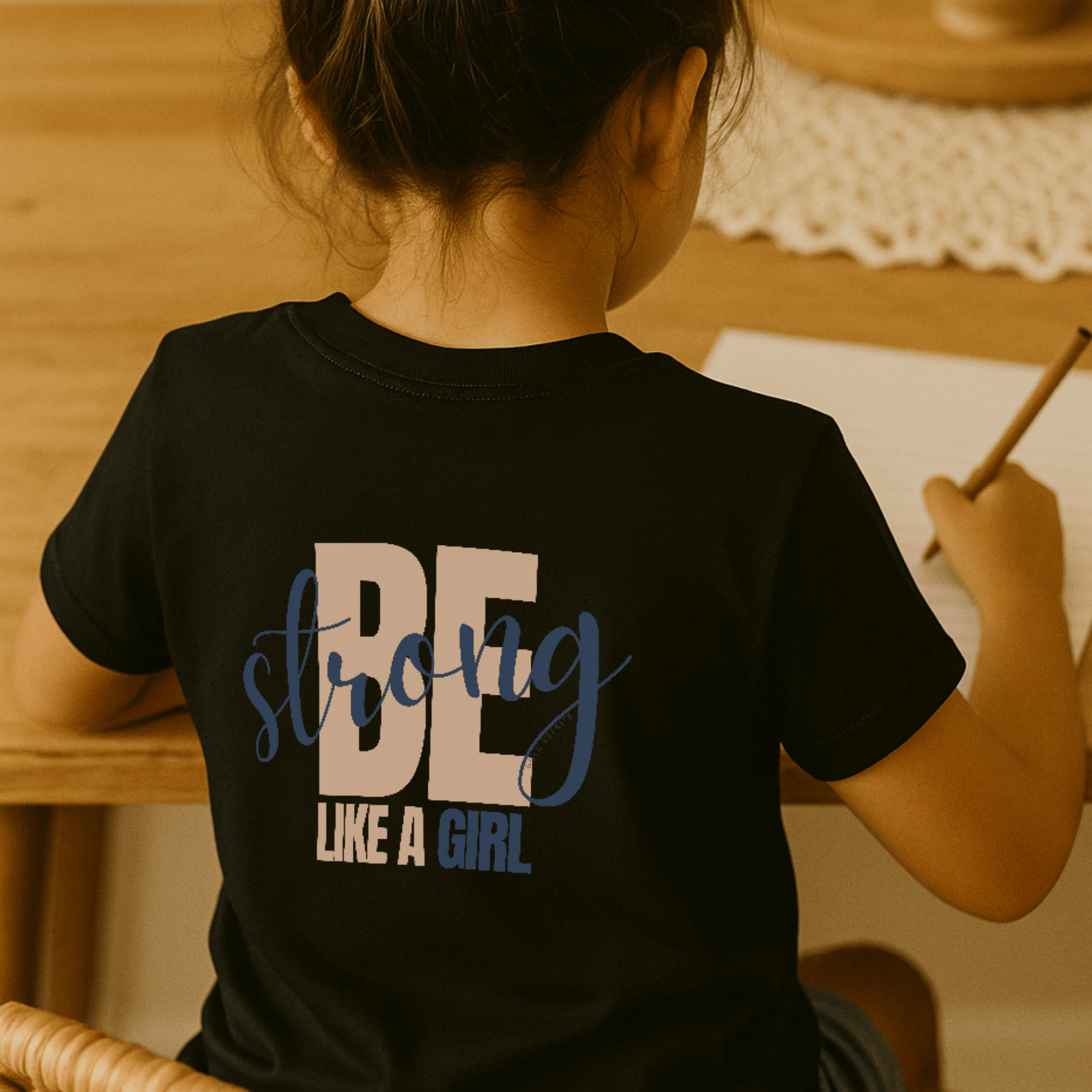 Be Strong Like a Girl - Kids T-shirt