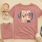 Be Strong Like a Girl - Kids T-shirt
