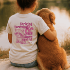 Thriving, Surviving & Sometimes Crying - Kids T-shirt