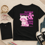 Thriving, Surviving & Sometimes Crying - Kids T-shirt