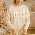 3 Panel Nutcracker & Christmas Trees