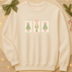 3 Panel Nutcracker & Christmas Trees