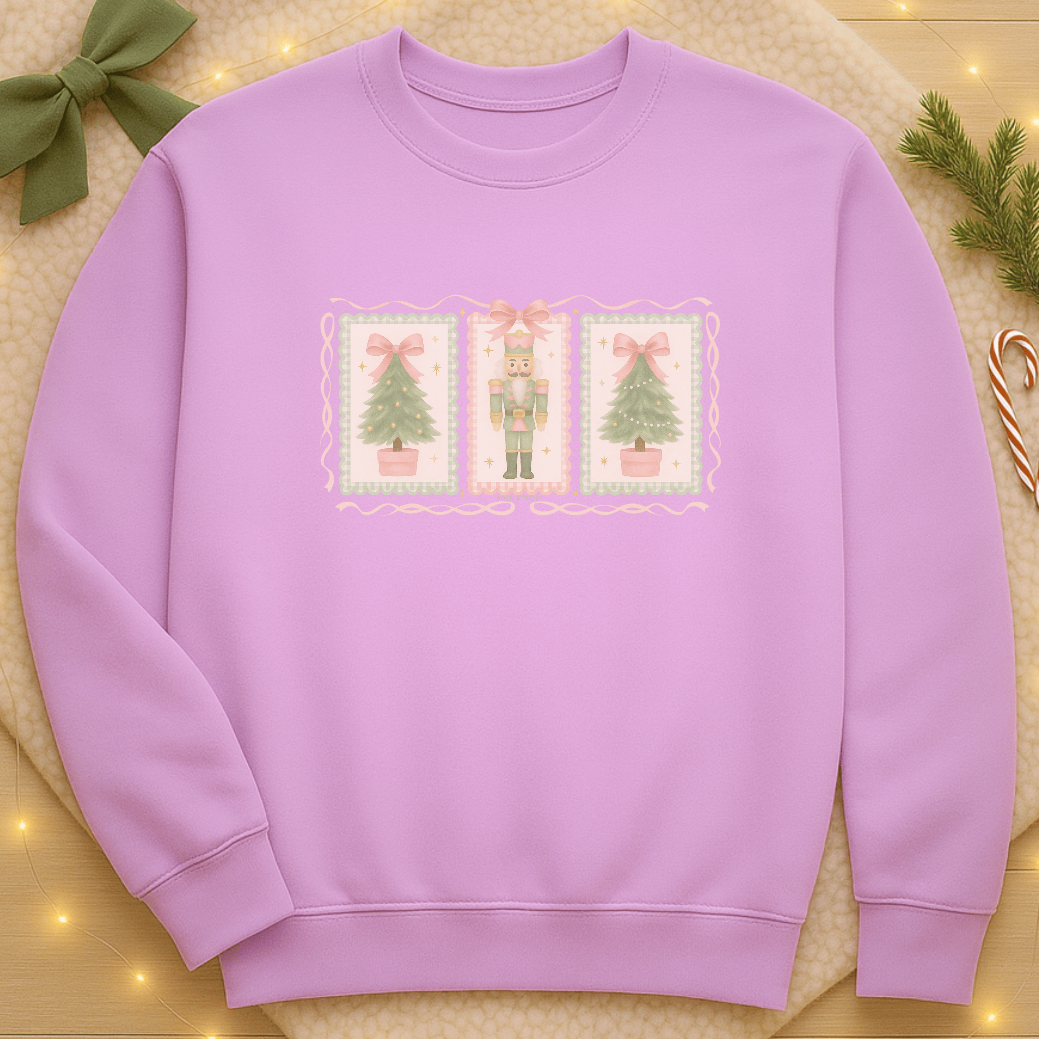 3 Panel Nutcracker & Christmas Trees