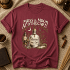 Moss & Moon Apothecary Vintage Herbal T-Shirt Design