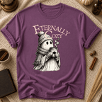 Eternally Cozy Ghost T-Shirt — Cute Autumn/Winter Halloween Tee