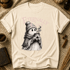 Eternally Cozy Ghost T-Shirt — Cute Autumn/Winter Halloween Tee