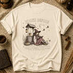 Books Before Broomsticks T-Shirt — Witchy Reading Graphic Tee