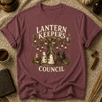 Lantern Keepers Council T-Shirt — Whimsical Halloween Woodland Animal Tee