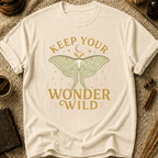 Keep Your Wonder Wild T-Shirt — Moth Moon Graphic Tee