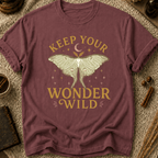 Keep Your Wonder Wild T-Shirt — Moth Moon Graphic Tee