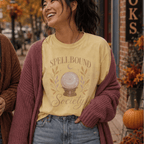 Spellbound Society T-Shirt — Crystal Ball Witchy Tee