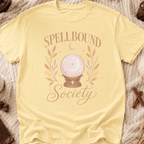 Spellbound Society T-Shirt — Crystal Ball Witchy Tee