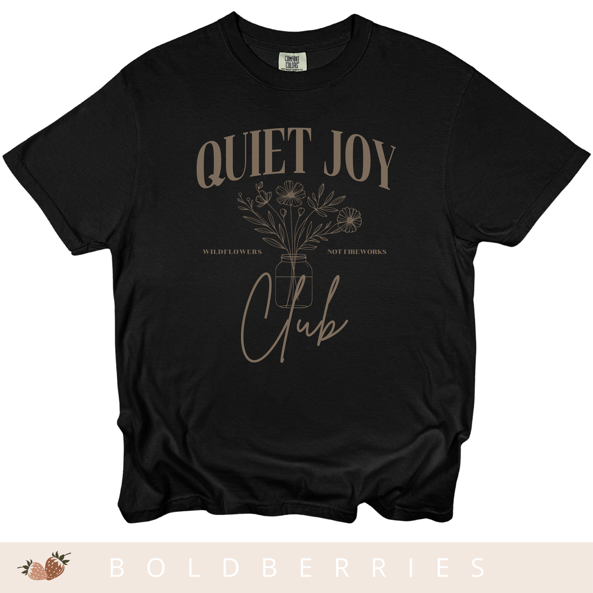 Quiet Joy Club - Adult T‑Shirt
