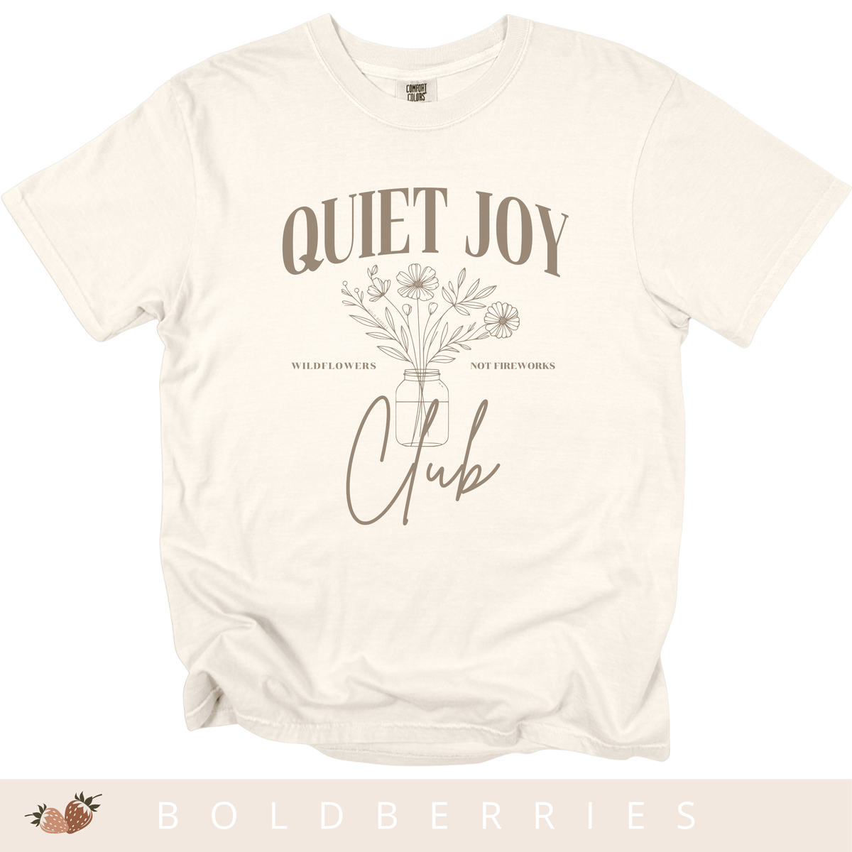 Quiet Joy Club - Adult T‑Shirt