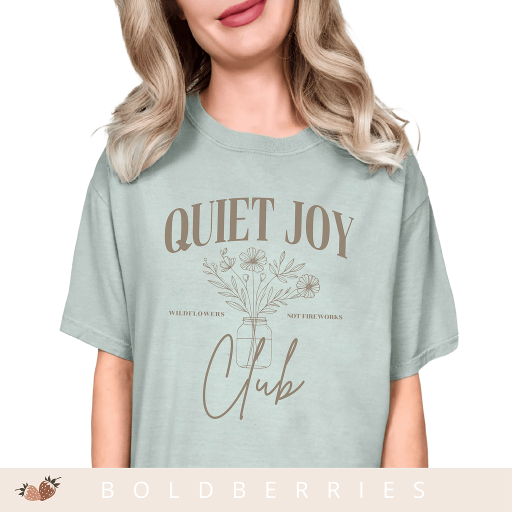 Quiet Joy Club - Adult T‑Shirt