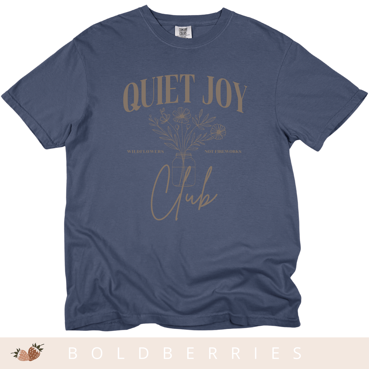 Quiet Joy Club - Adult T‑Shirt