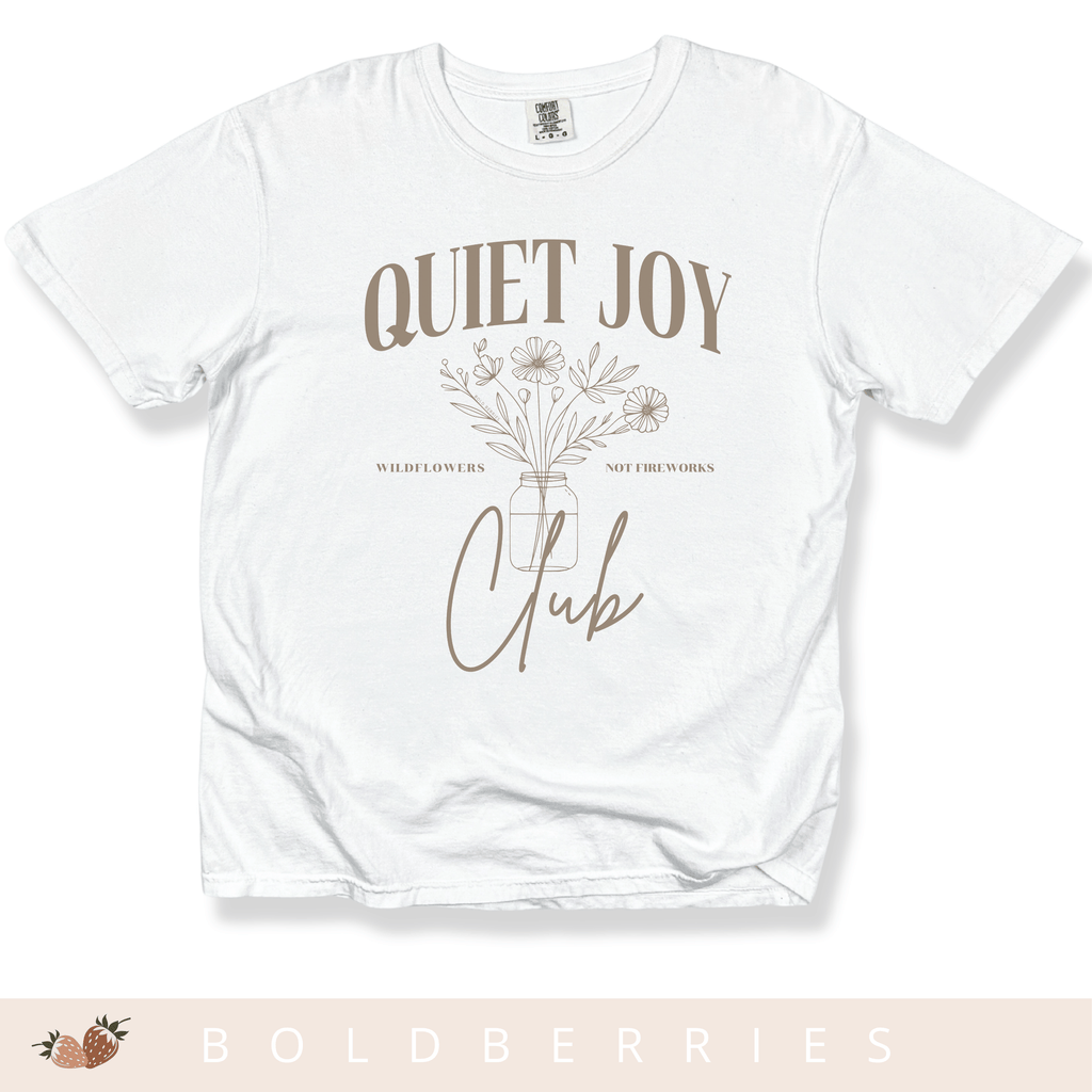 Quiet Joy Club - Adult T‑Shirt