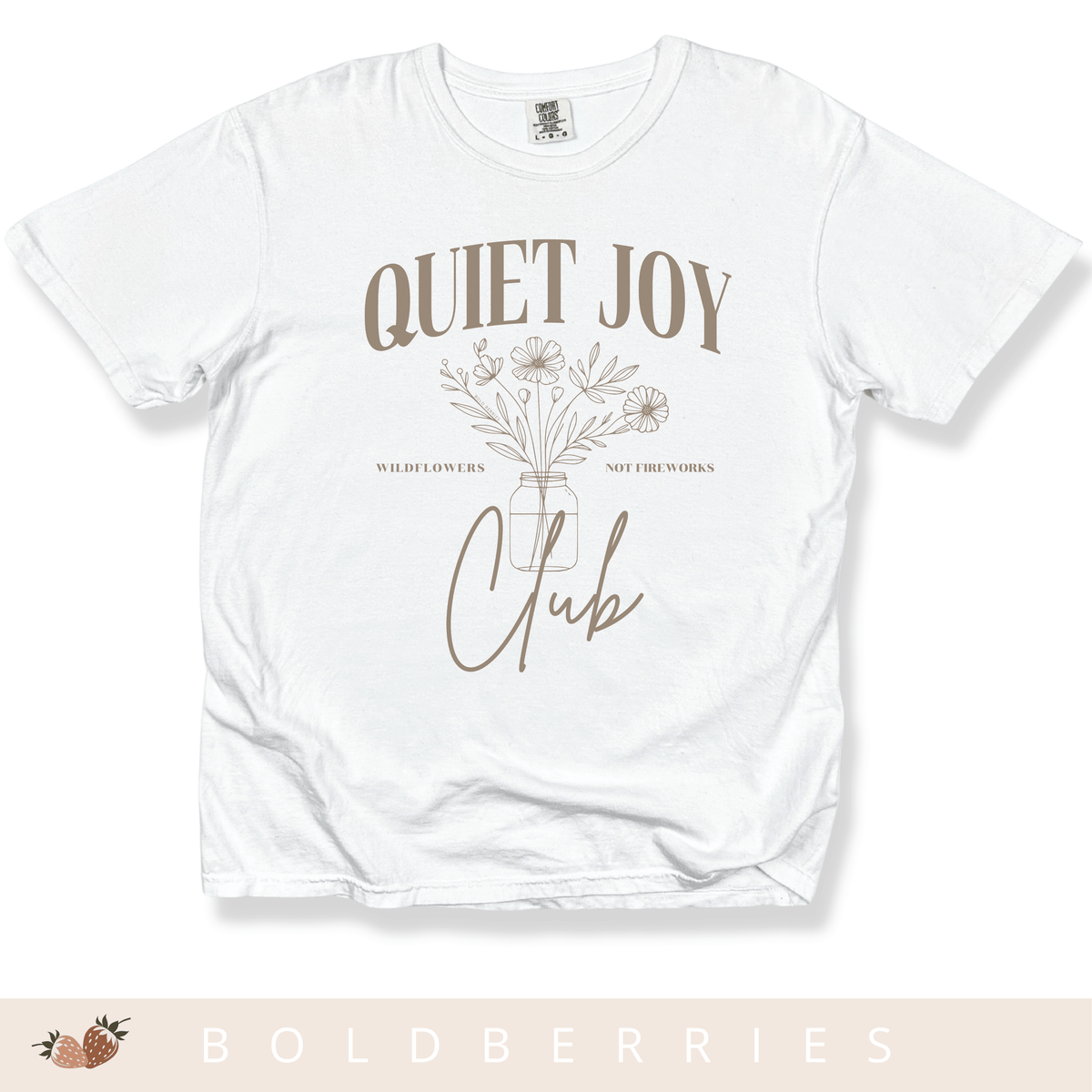 Quiet Joy Club - Adult T‑Shirt