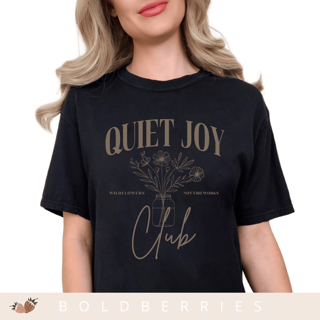 Quiet Joy Club - Adult T‑Shirt