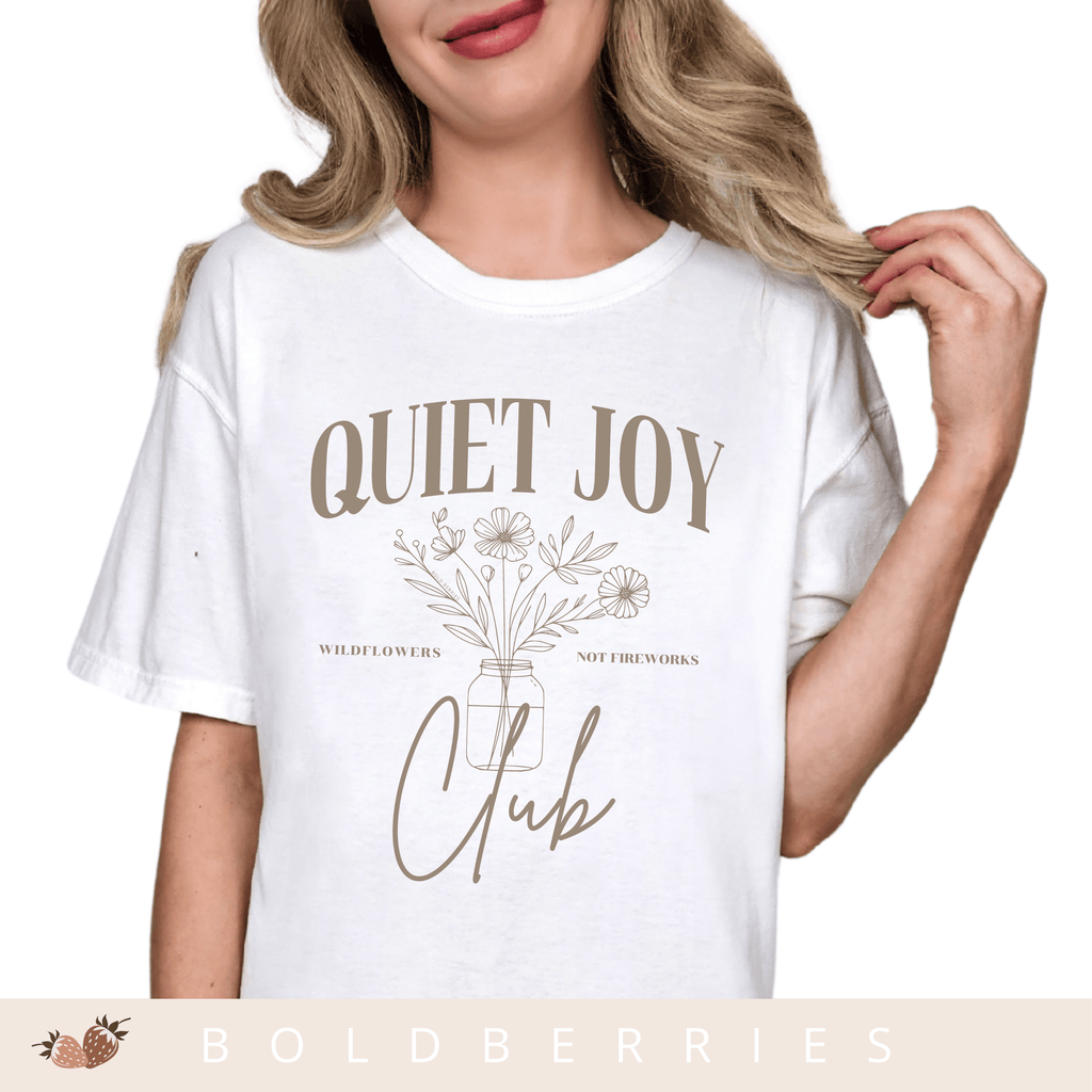 Quiet Joy Club - Adult T‑Shirt