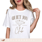 Quiet Joy Club - Adult T‑Shirt