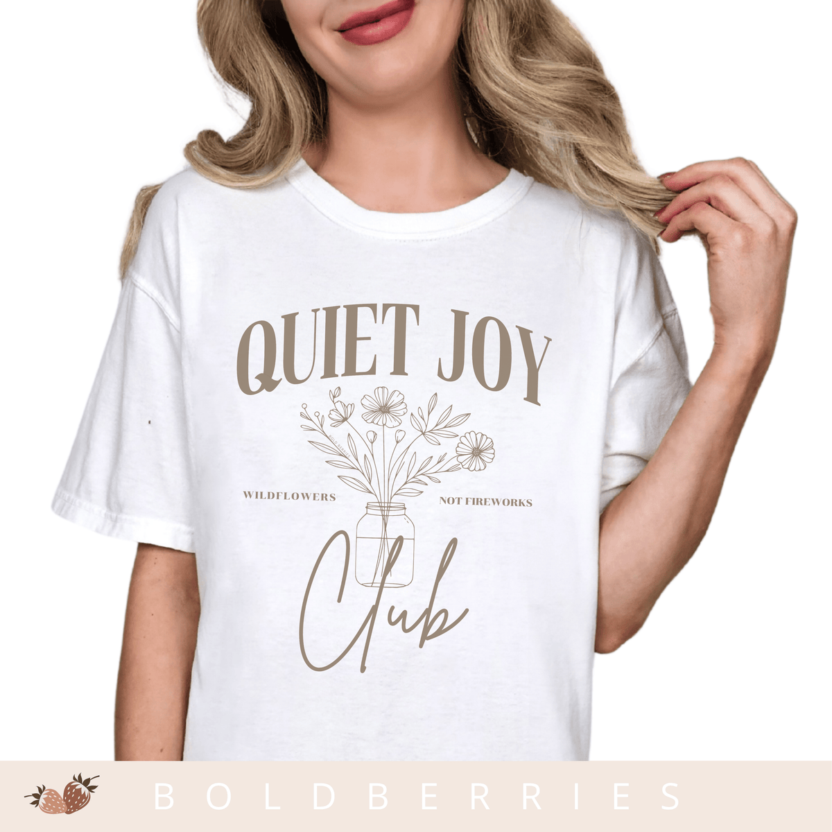 Quiet Joy Club - Adult T‑Shirt