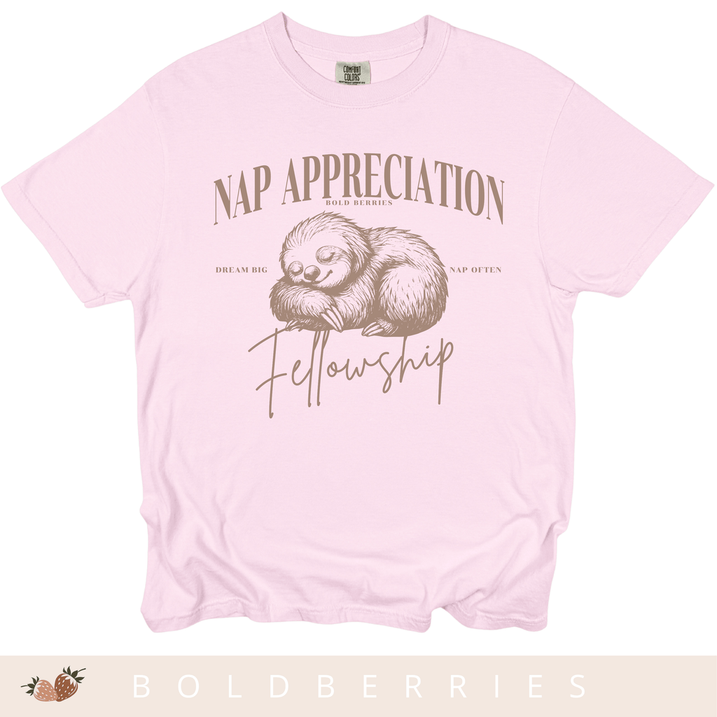 Nap Appreciation Fellowship - Adult T-Shirt