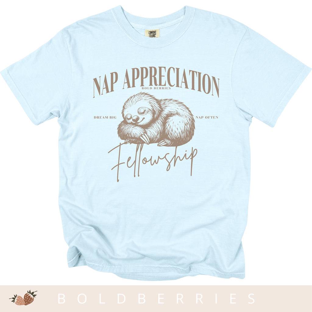 Nap Appreciation Fellowship - Adult T-Shirt