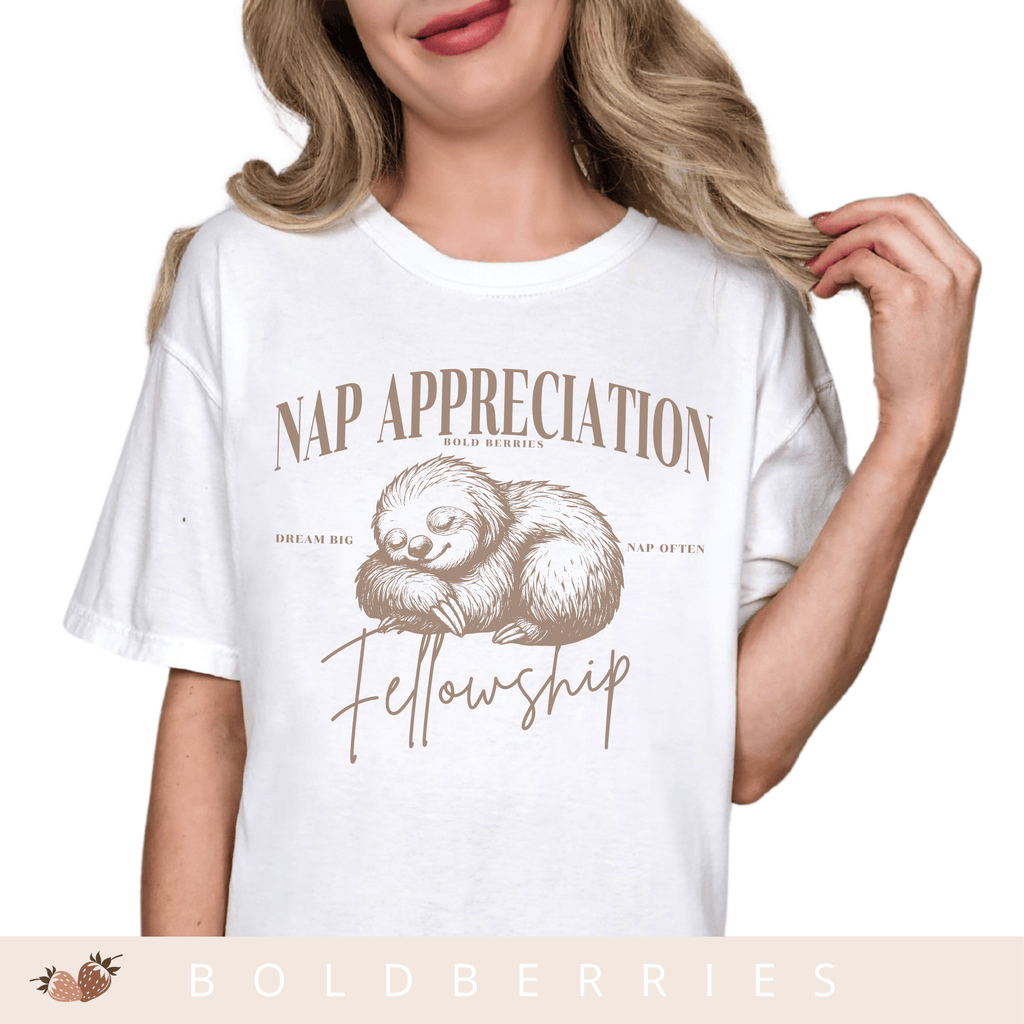 Nap Appreciation Fellowship - Adult T-Shirt