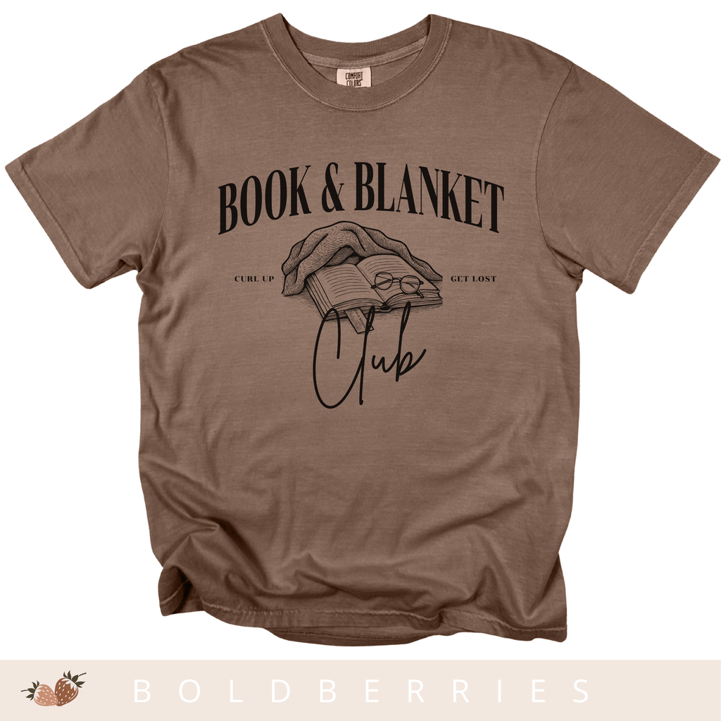 Book & Blanket Club - Adult T-Shirt