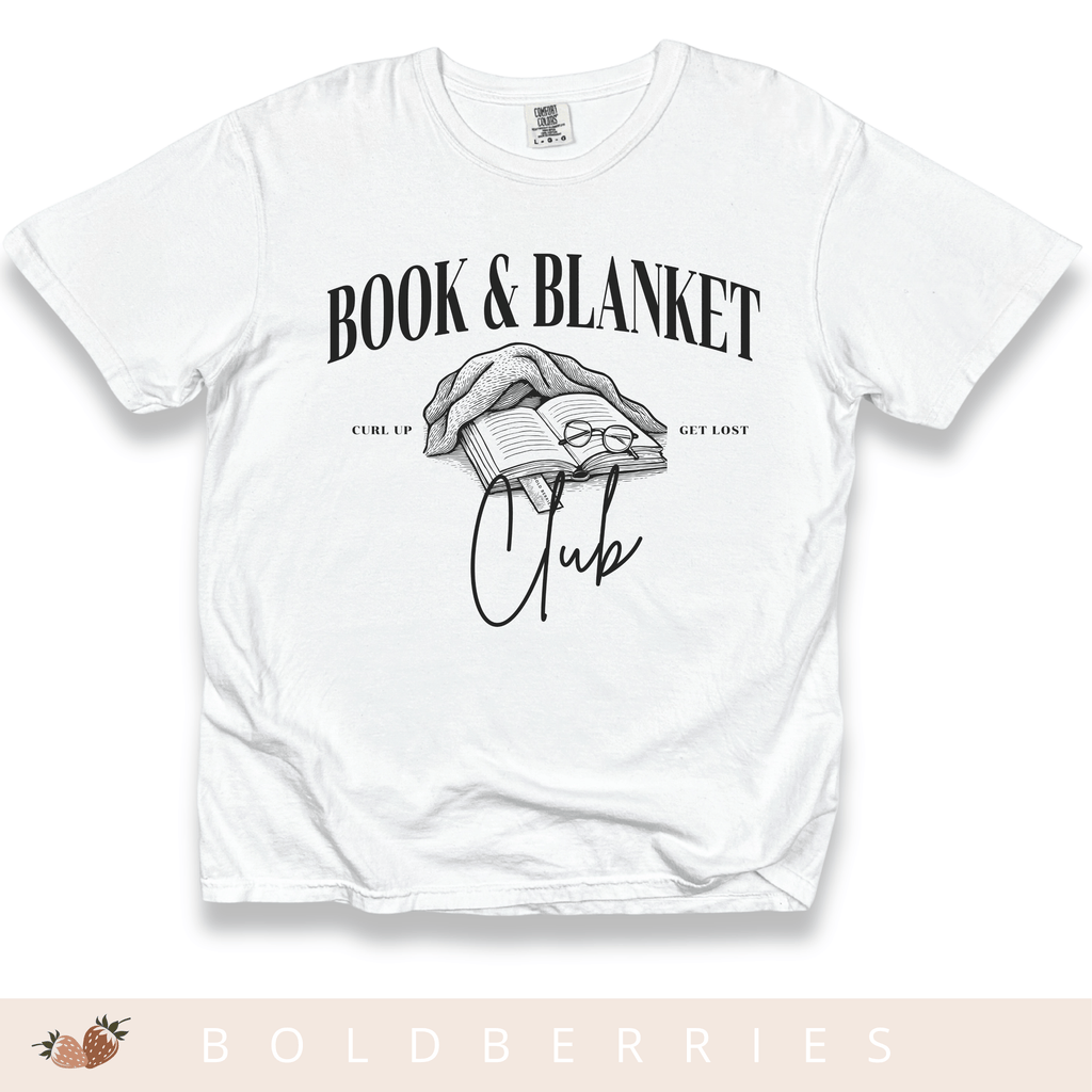 Book & Blanket Club - Adult T-Shirt