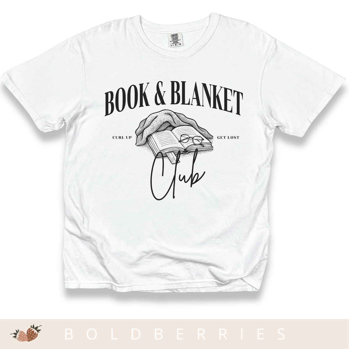 Book & Blanket Club - Adult T-Shirt