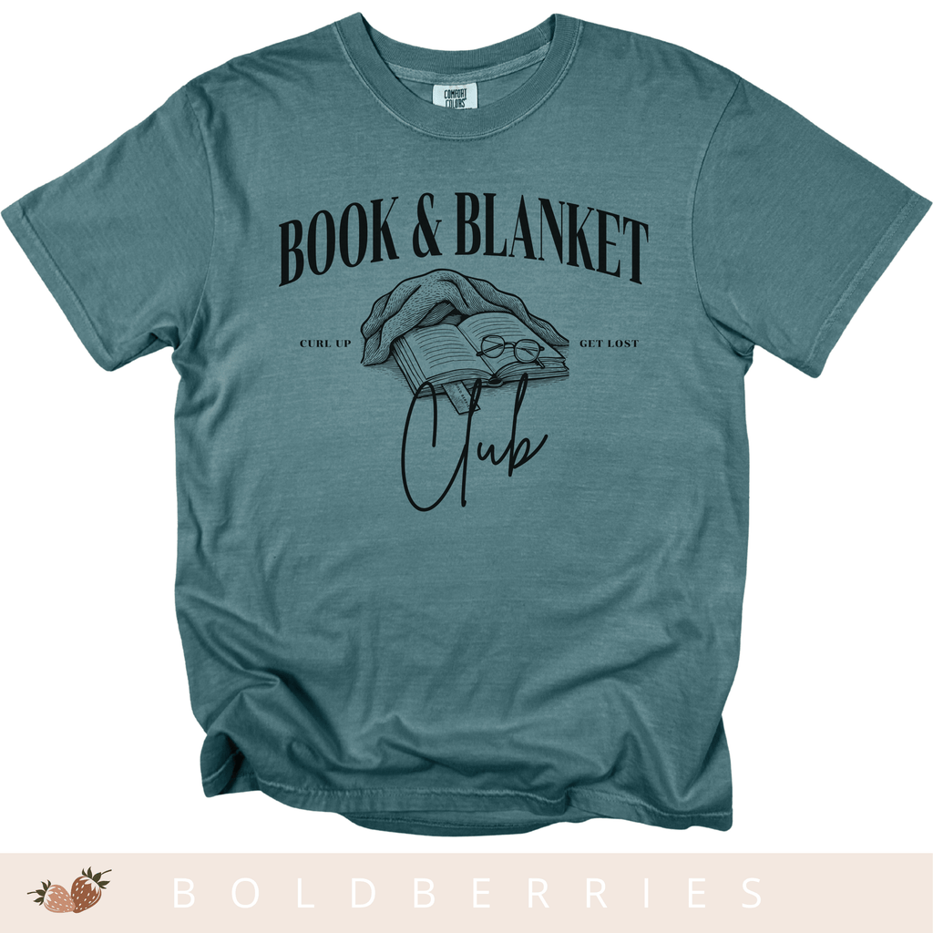 Book & Blanket Club - Adult T-Shirt