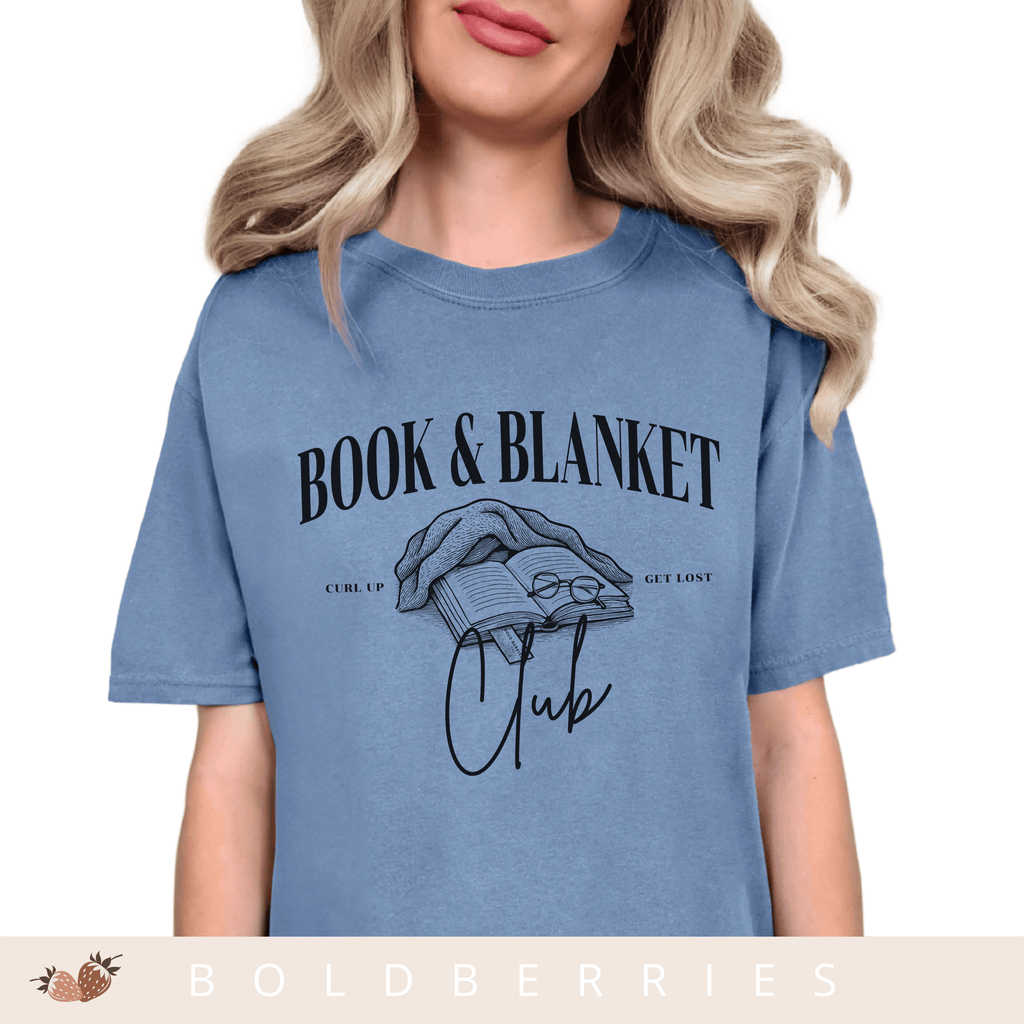 Book & Blanket Club - Adult T-Shirt