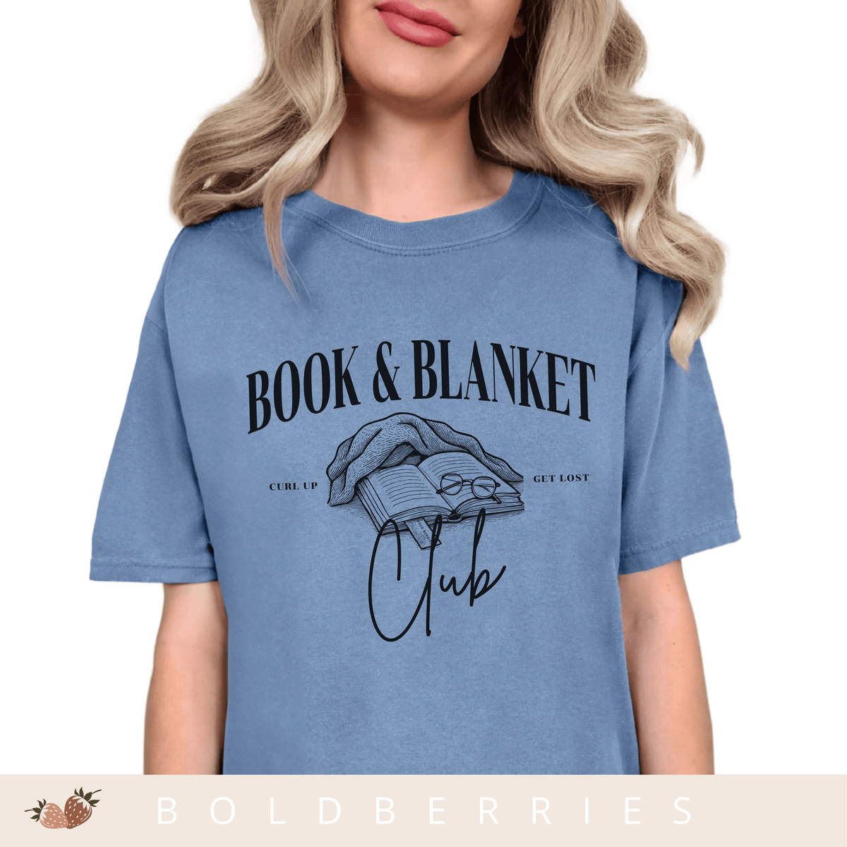 Book & Blanket Club - Adult T-Shirt
