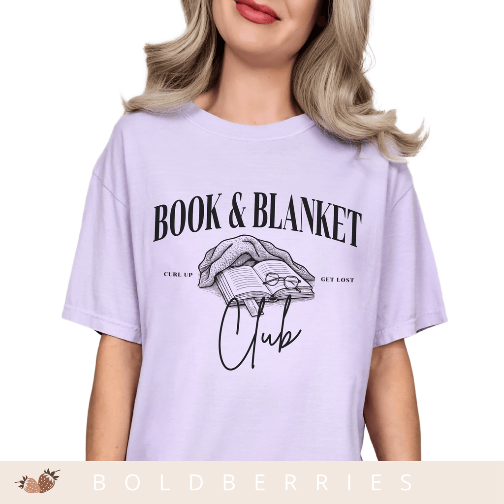 Book & Blanket Club - Adult T-Shirt