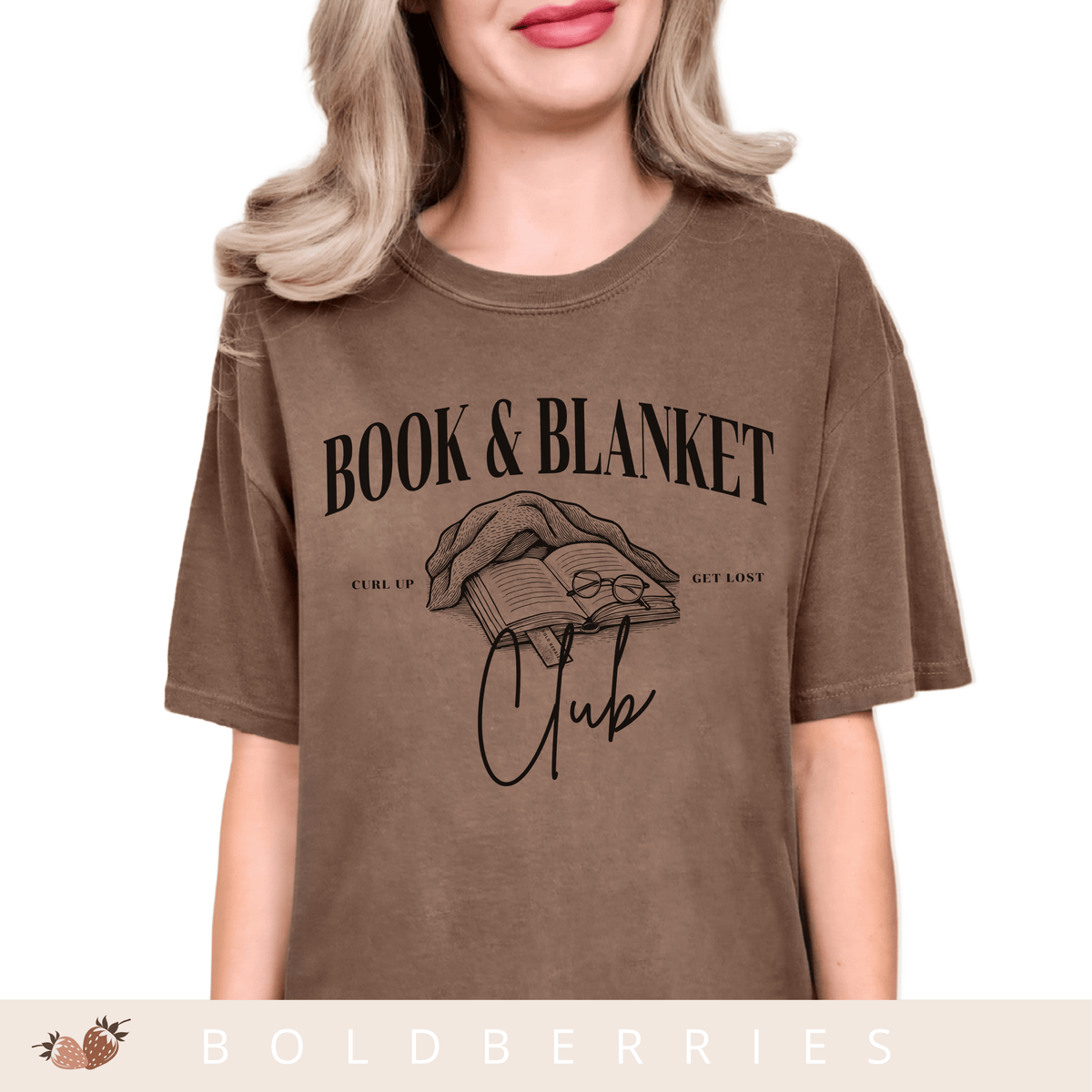Book & Blanket Club - Adult T-Shirt