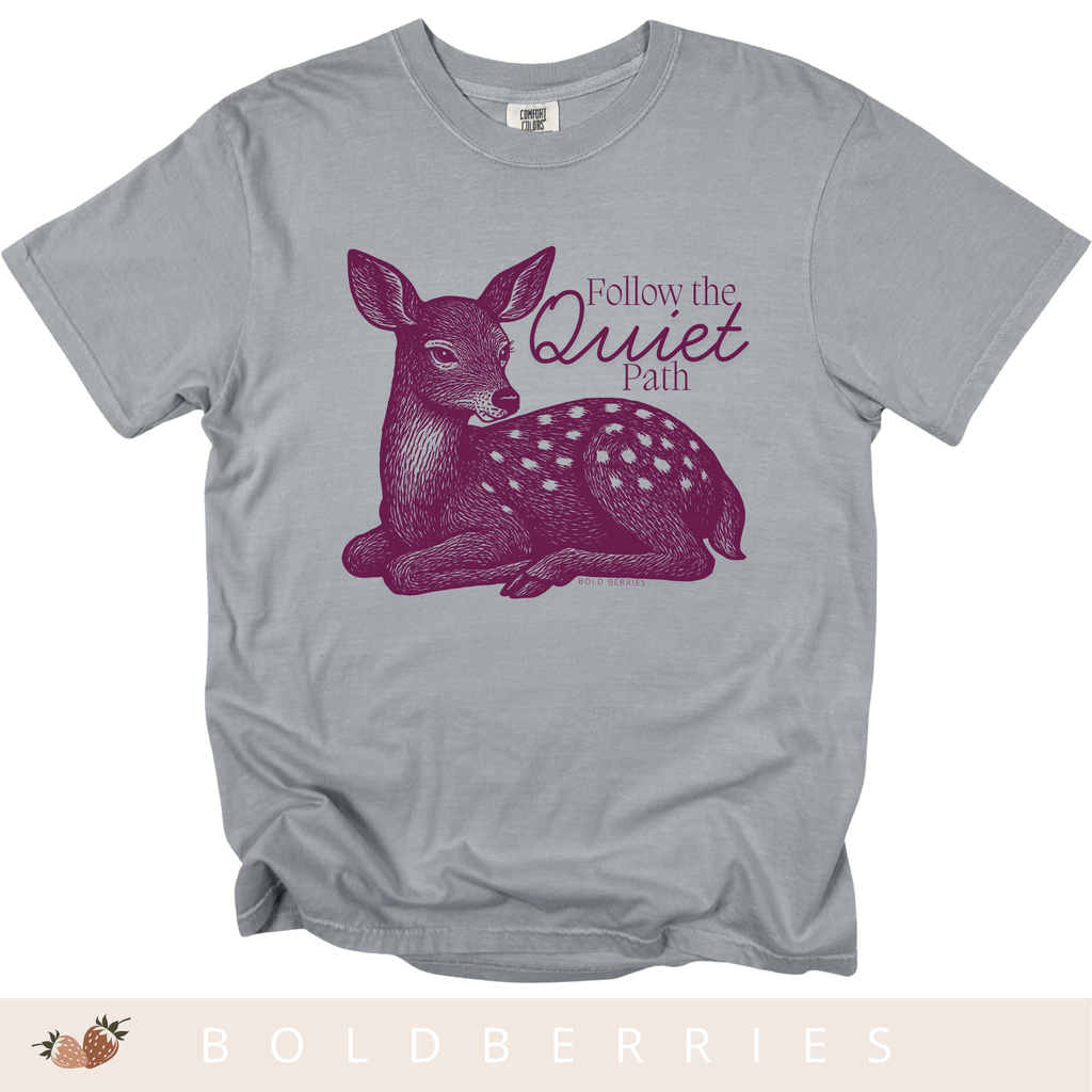 Follow the Quiet Path - Adult T-Shirt