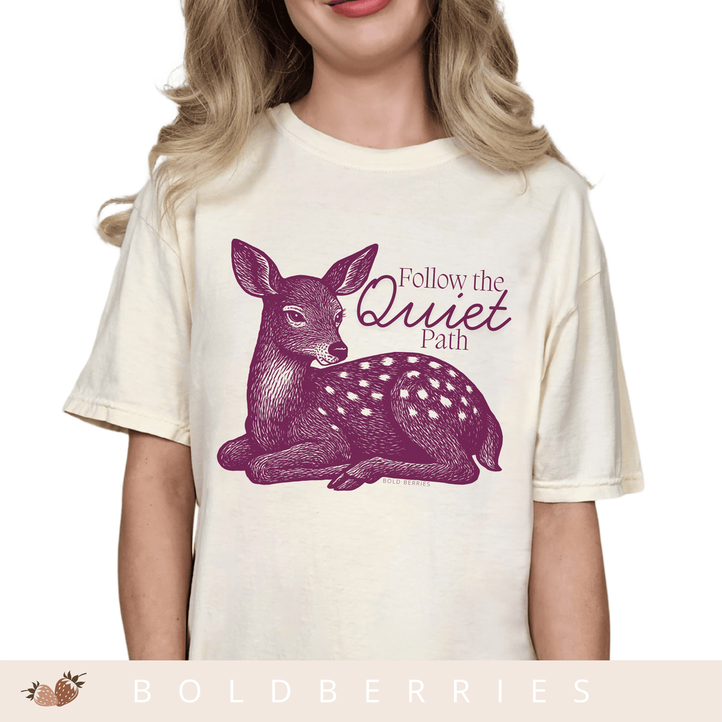 Follow the Quiet Path - Adult T-Shirt