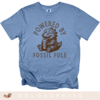 Powered by Fossil Fuel - Adult T-Shirt