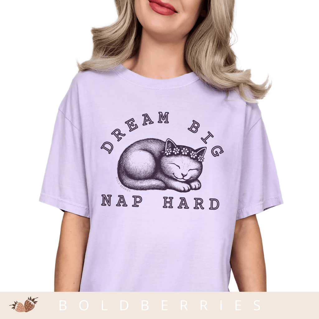 Dream Big Nap Hard - Adult T-Shirt
