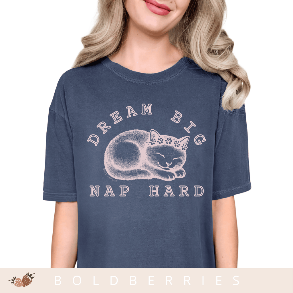Dream Big Nap Hard - Adult T-Shirt