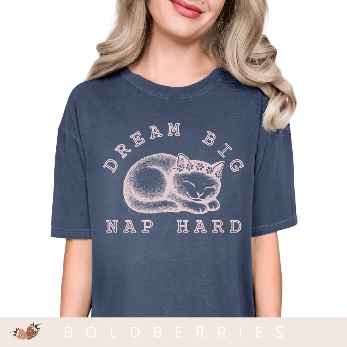 Dream Big Nap Hard - Adult T-Shirt